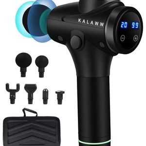 New Percussion Massage Therapy Gun w/Carrying Case